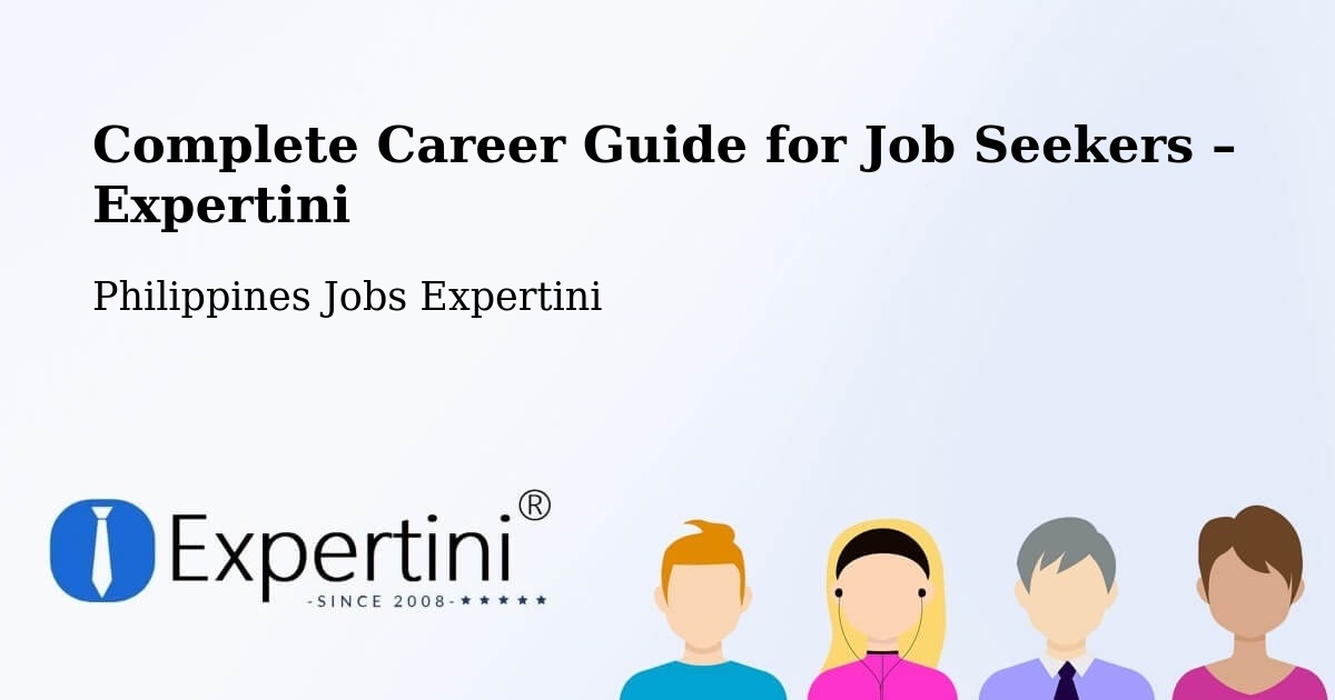 Career Guide for Job Seekers – Libagon - Libagon, Philippines Jobs Expertini